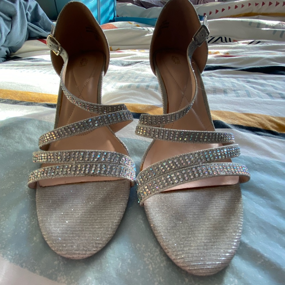 Sparkly shoes.